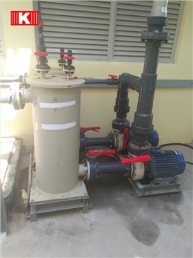 國寶化工泵在常州某光伏廠廢水提升 國寶化工泵在常州某光伏廠廢水提升