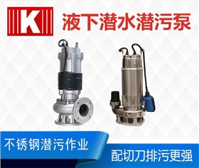 不銹鋼潛水潛污泵 不銹鋼潛水潛污泵